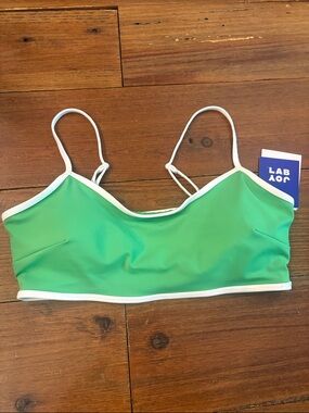 JoyLab Green Padded Sports Bra